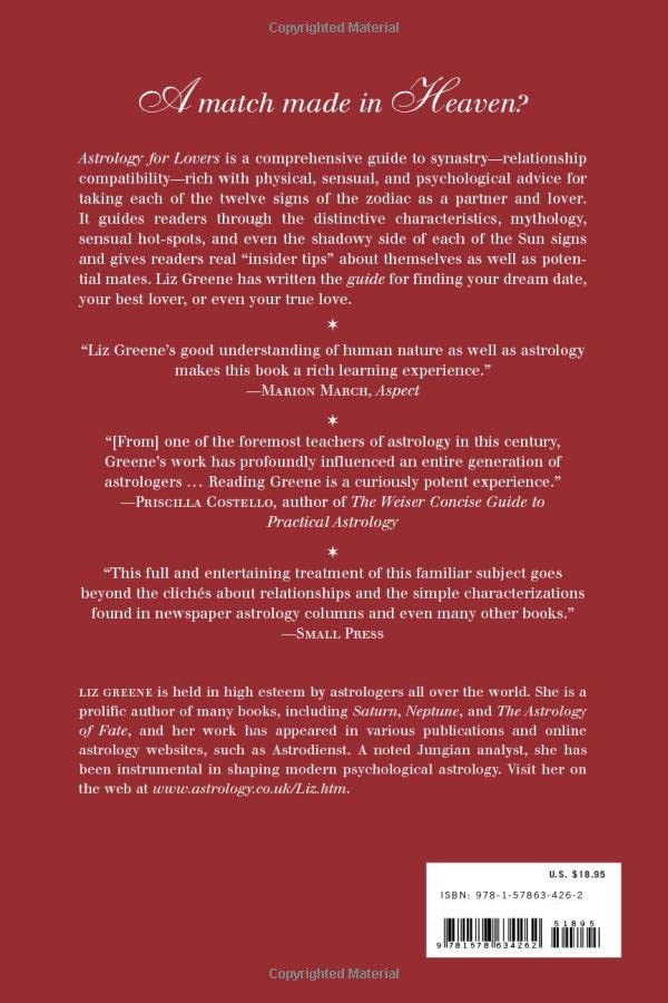 Astrology for Lovers ( Liz Greene)