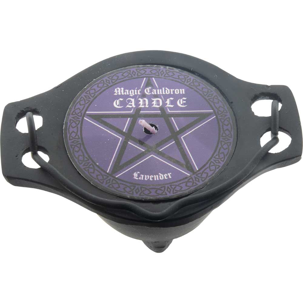 Cast-Iron Cauldron Candles