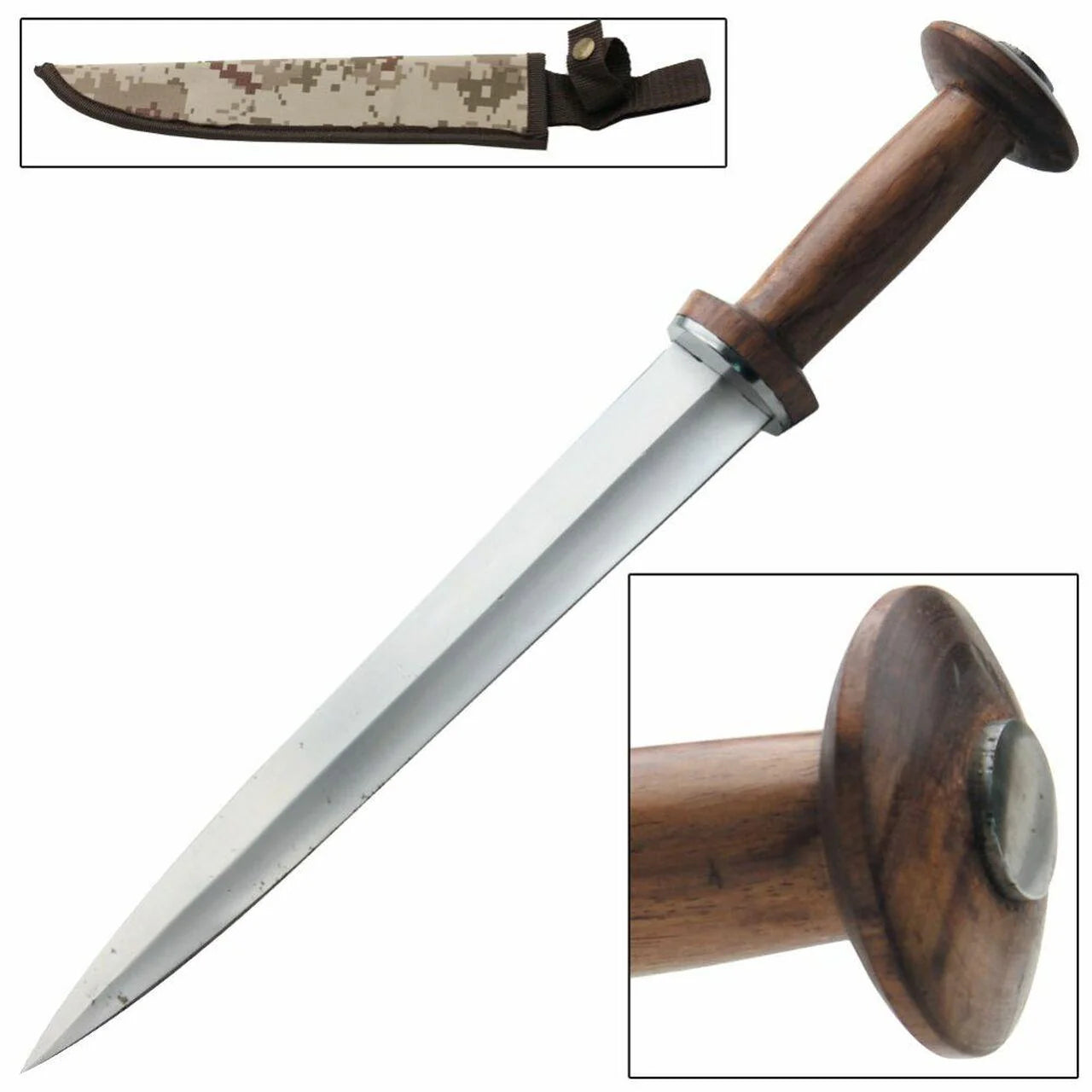 Hand-Forged Forest Wilderness Dagger