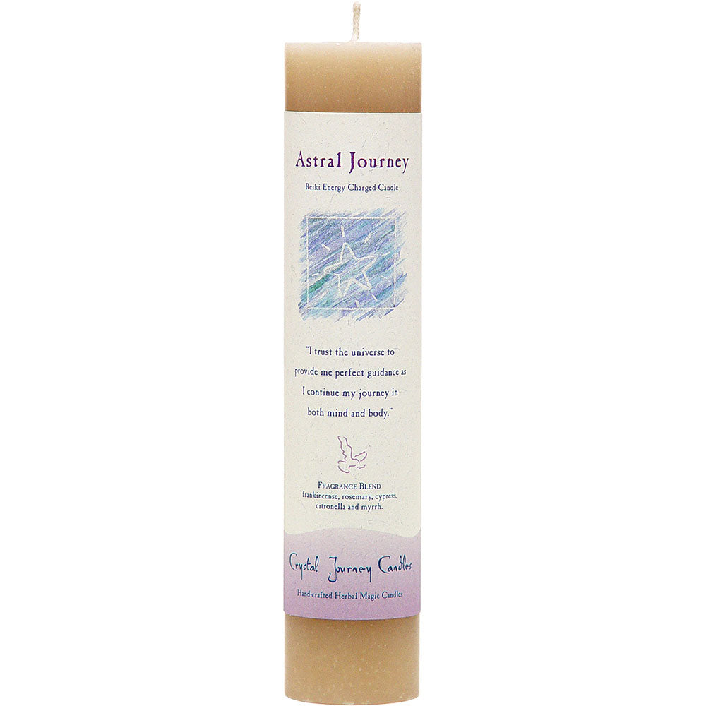 Reiki Charged Pillar Candles