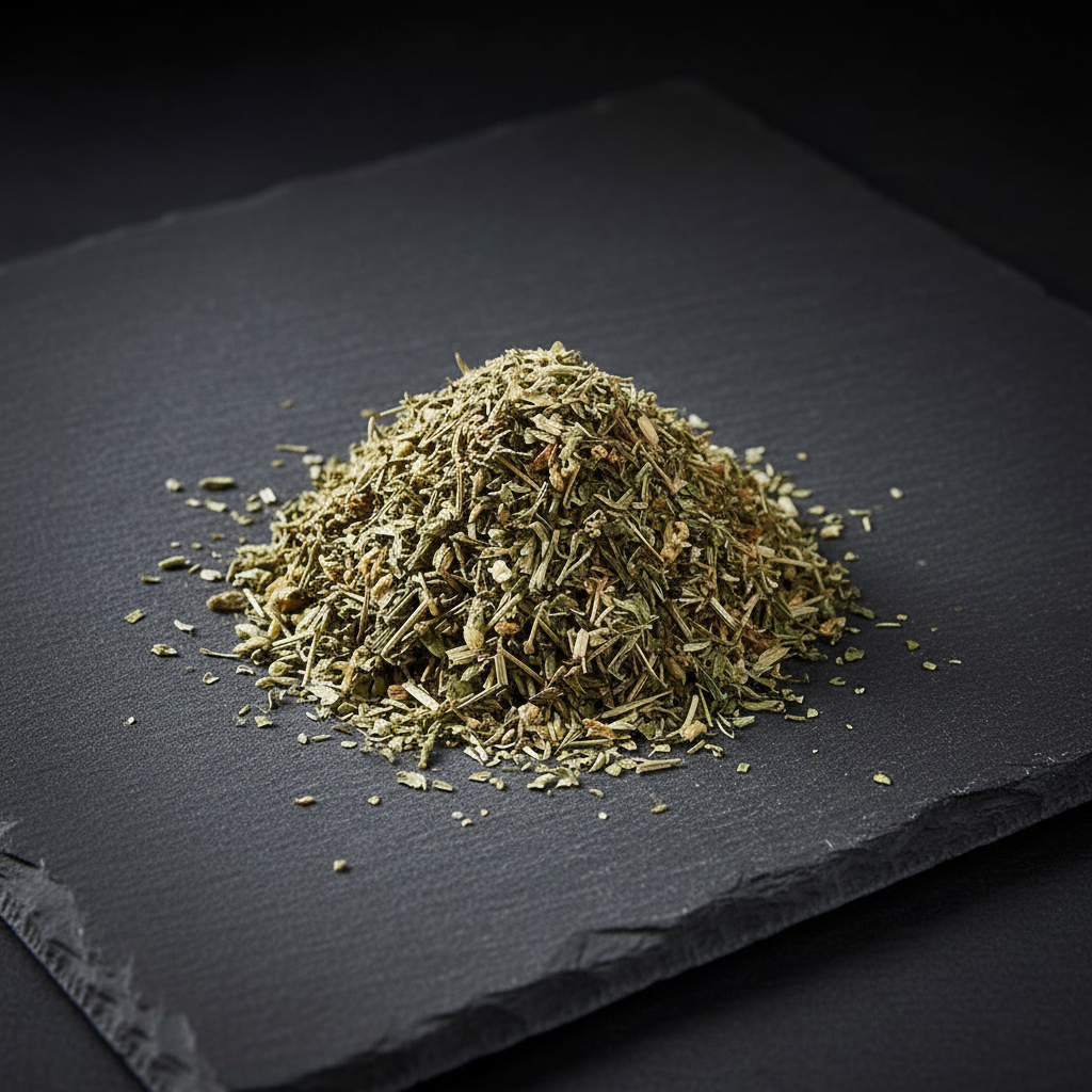 Chickweed on Dark Slate Tile