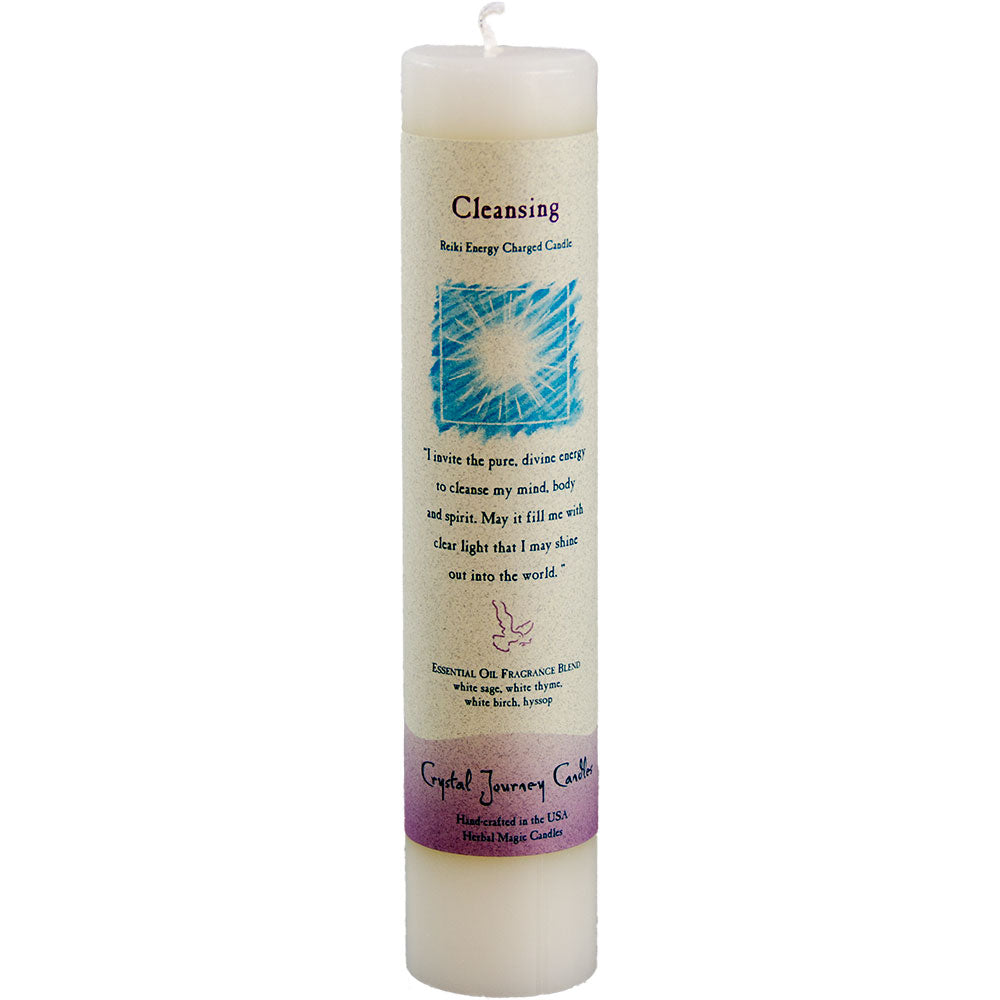Reiki Charged Pillar Candles