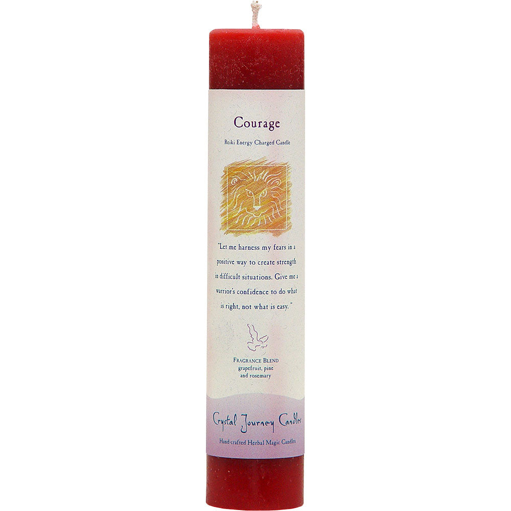 Reiki Charged Pillar Candles