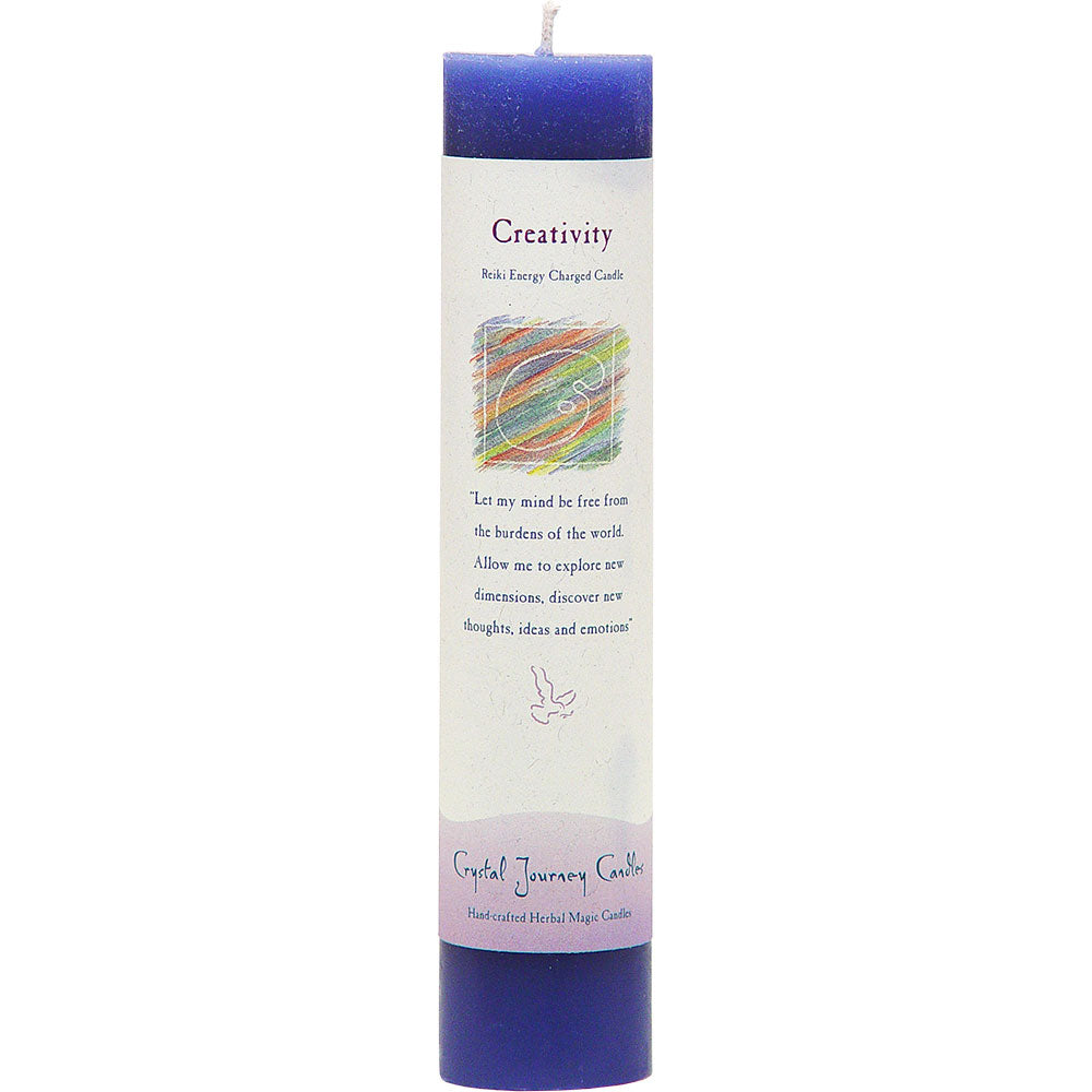 Reiki Charged Pillar Candles