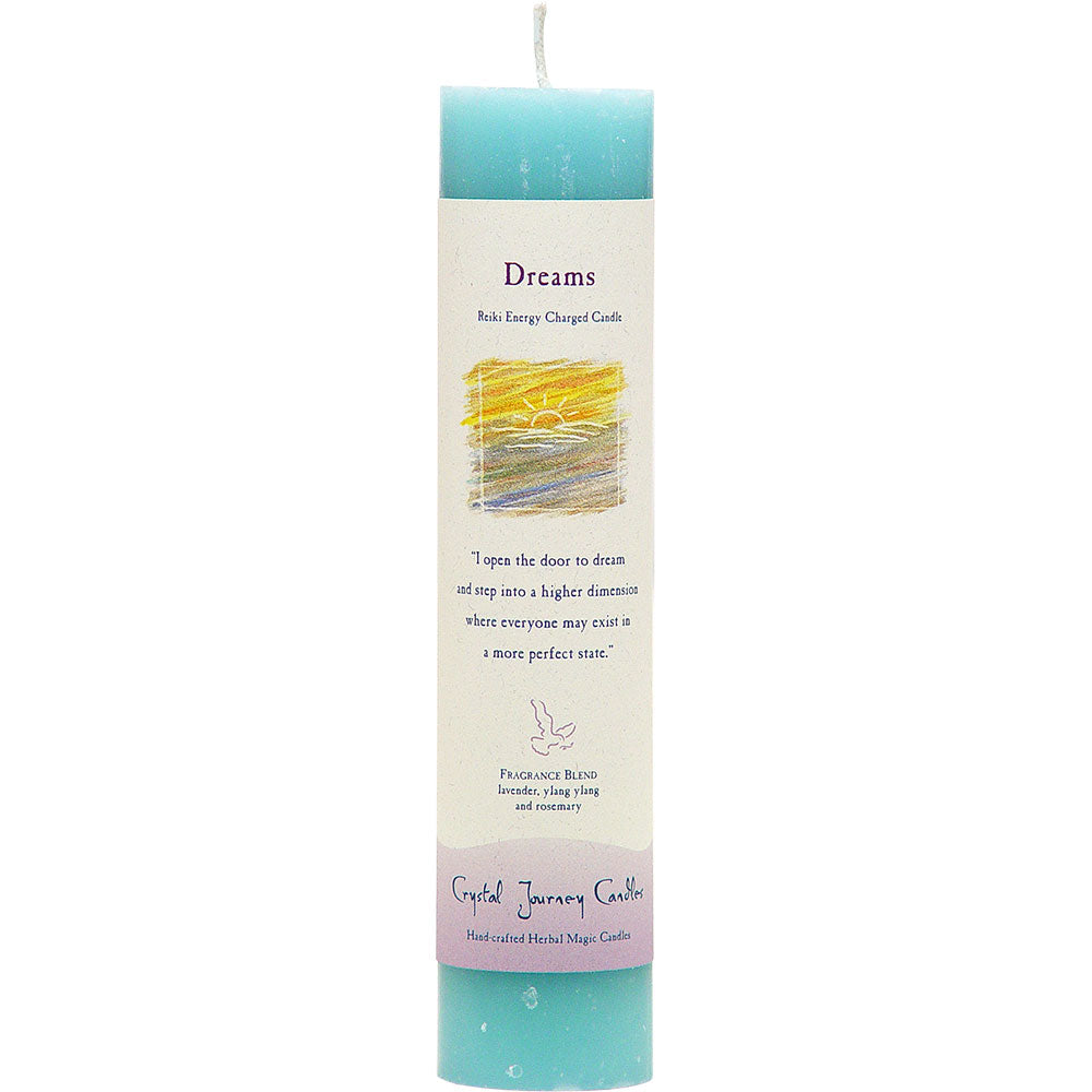 Reiki Charged Pillar Candles