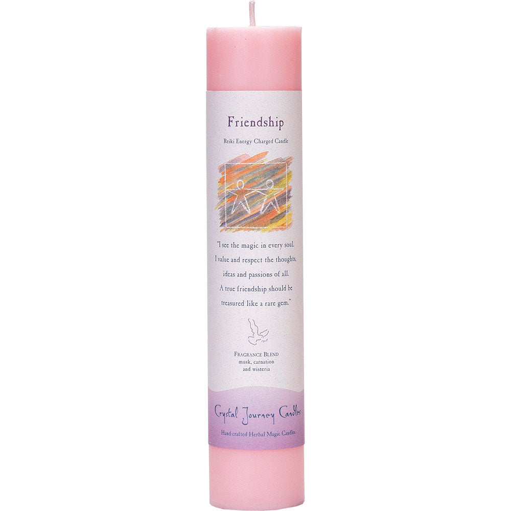 Reiki Charged Pillar Candles