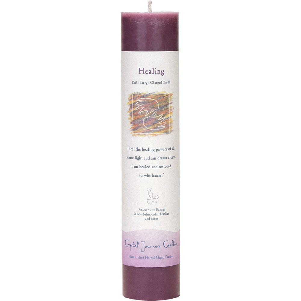 Reiki Charged Pillar Candles