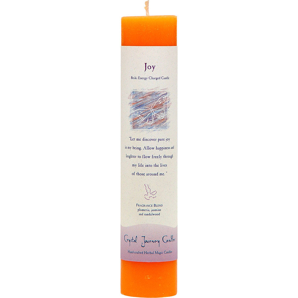 Reiki Charged Pillar Candles