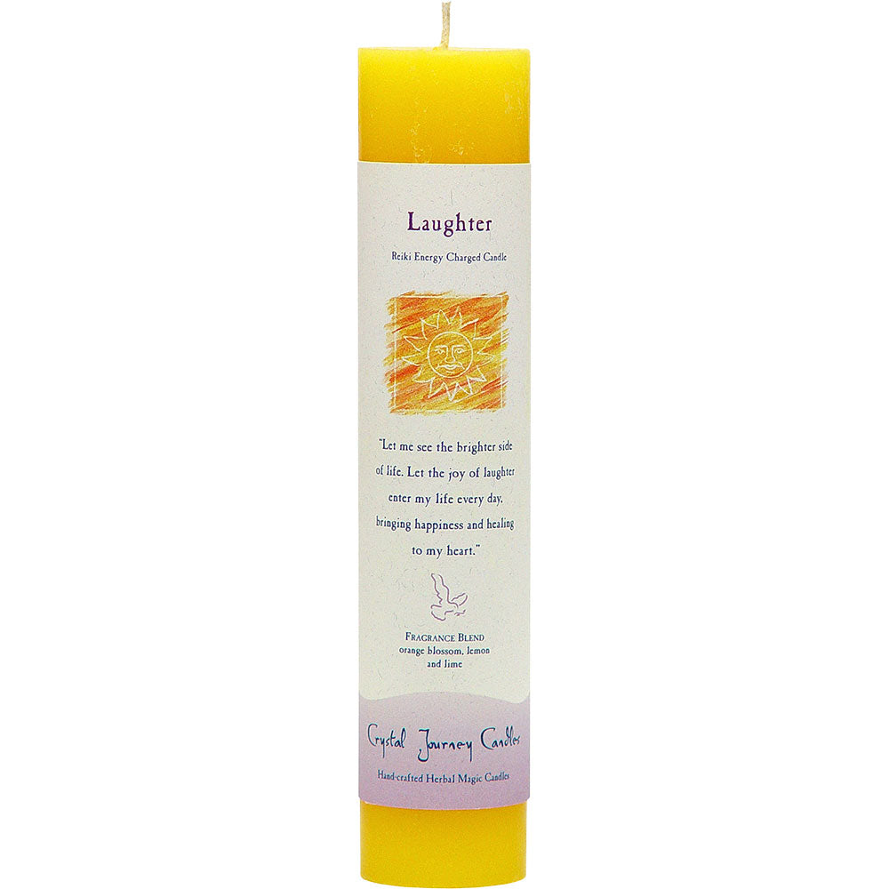 Reiki Charged Pillar Candles