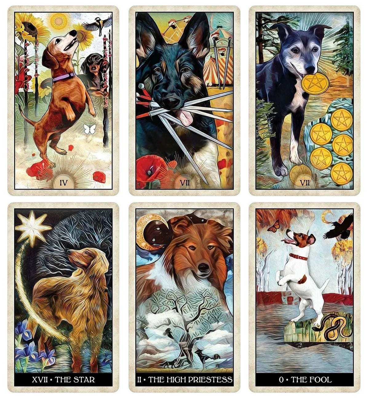 Wise Dog Tarot (MJ Cullinane)