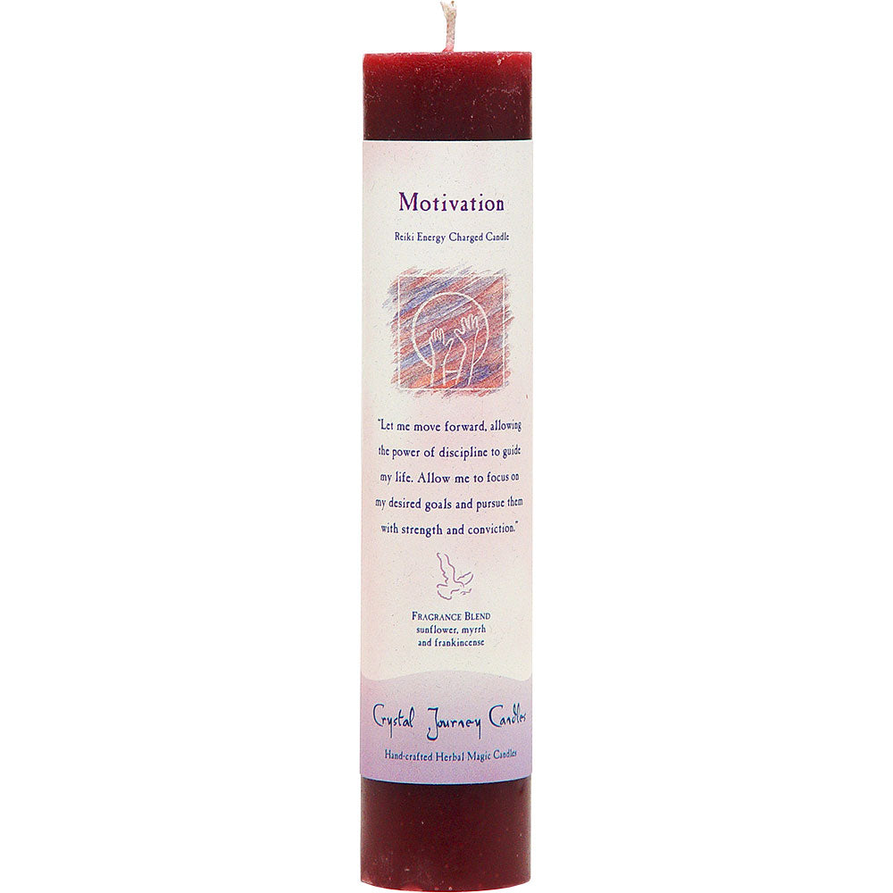 Reiki Charged Pillar Candles