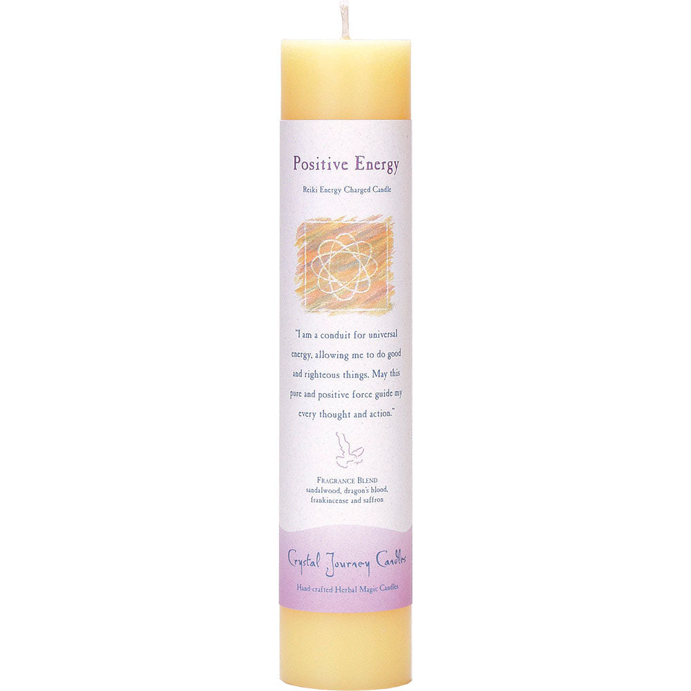 Reiki Charged Pillar Candles