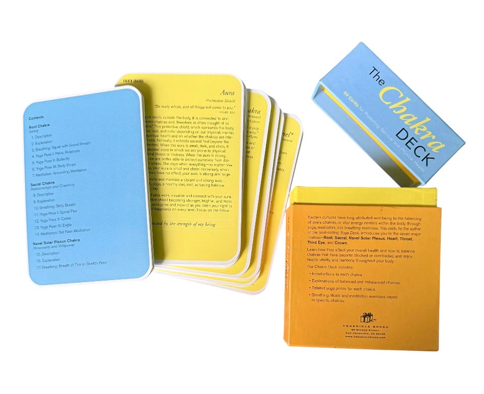 The Chakra Deck – Used (2004 Chronicle Books Edition)