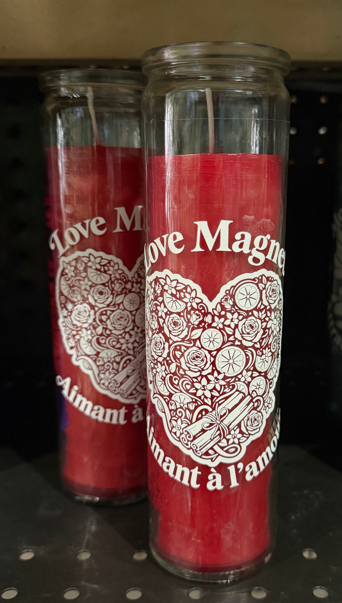 Printed Jar Candles for 7-Day Rituals