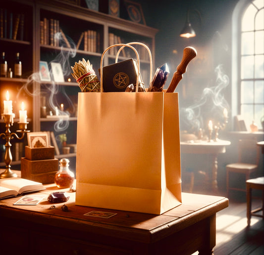 Shopping Brown Paper Bag