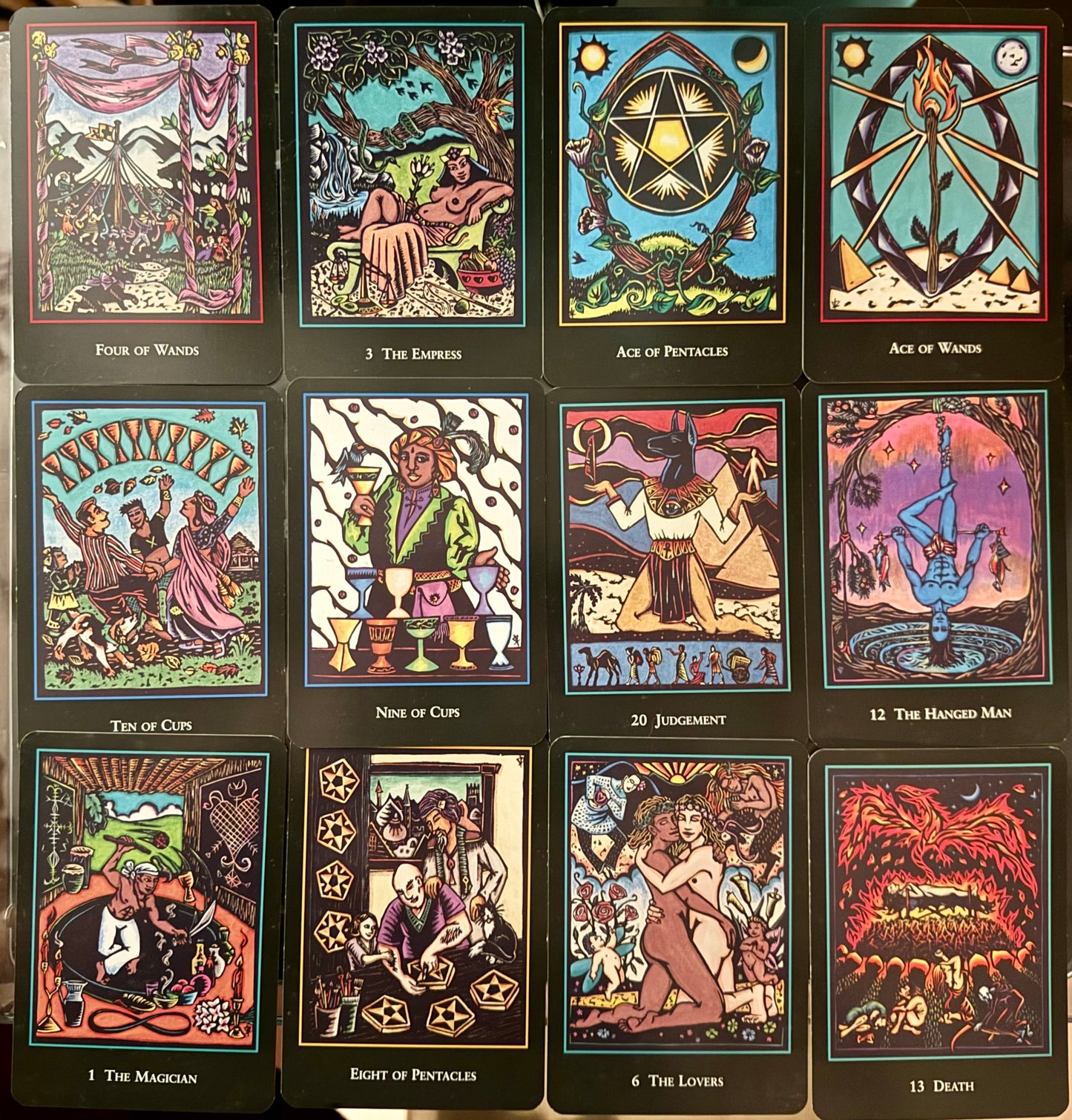World Spirit Tarot – Used (2001 Llewellyn Edition, Cards Only)
