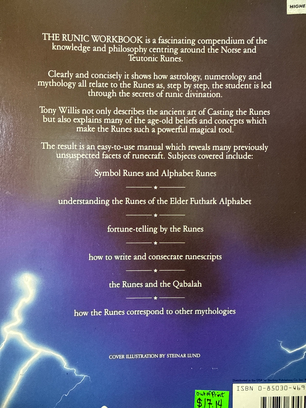 The Runic Workbook: Understanding and Using the Power of Runes — Used
