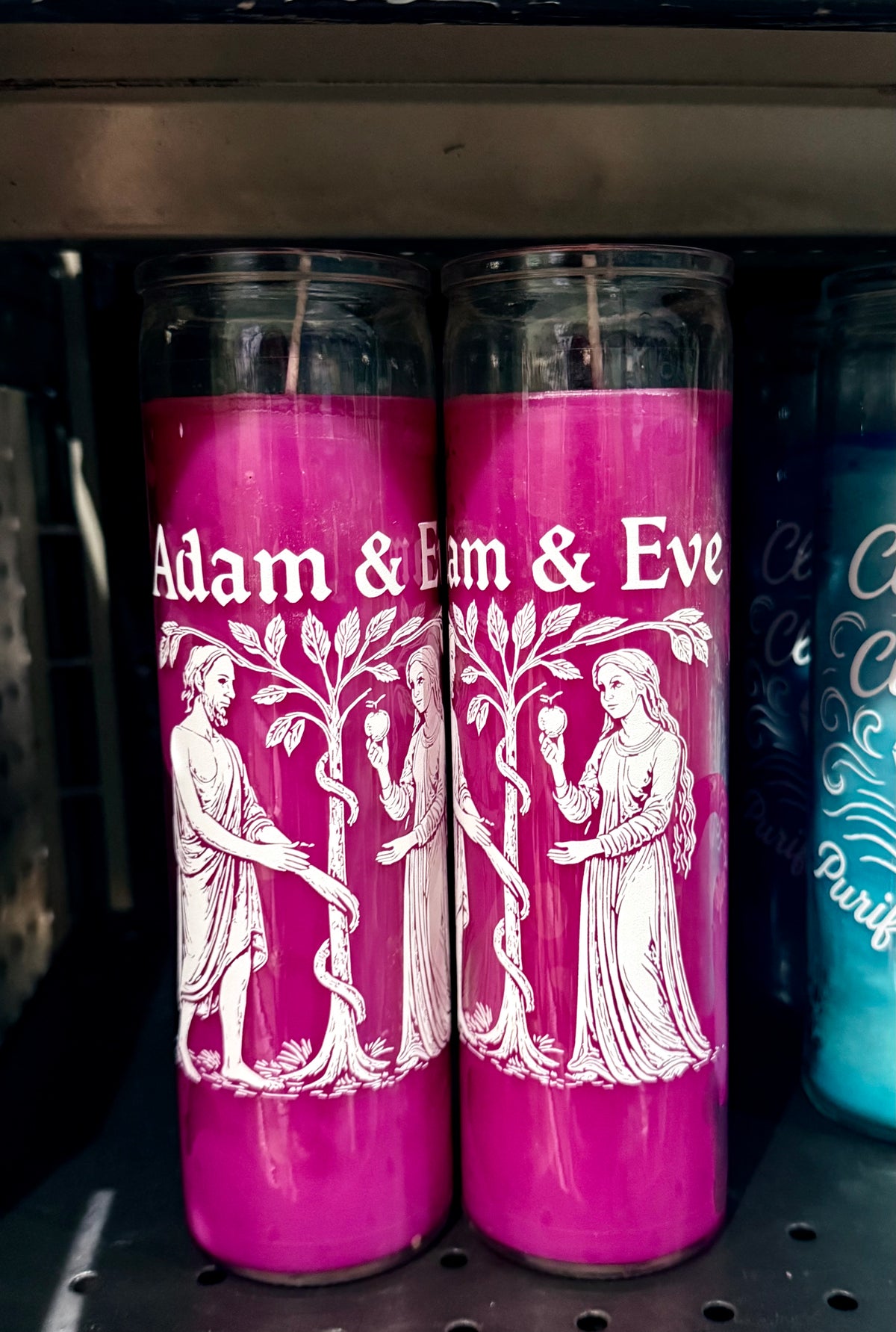 Printed Jar Candles for 7-Day Rituals