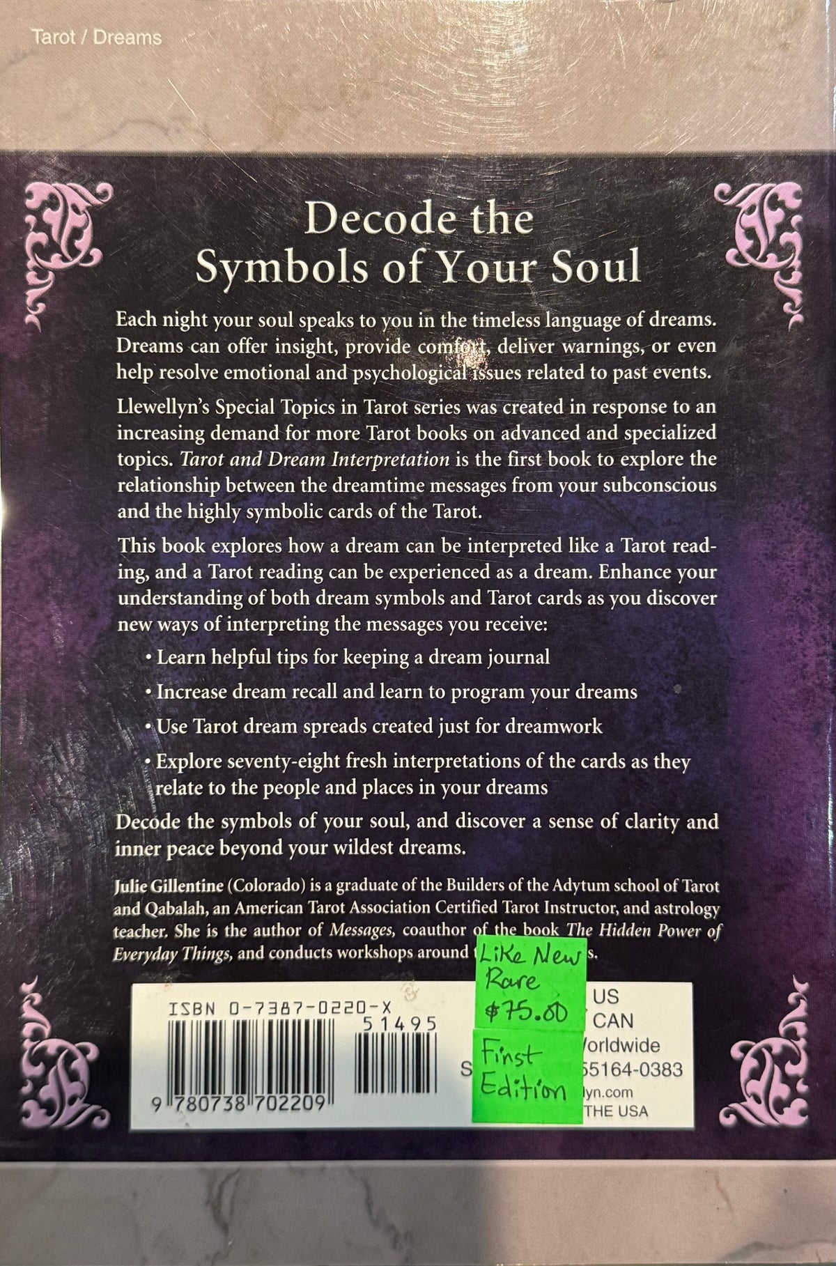Tarot & Dream Interpretation (Julie Gillentine)