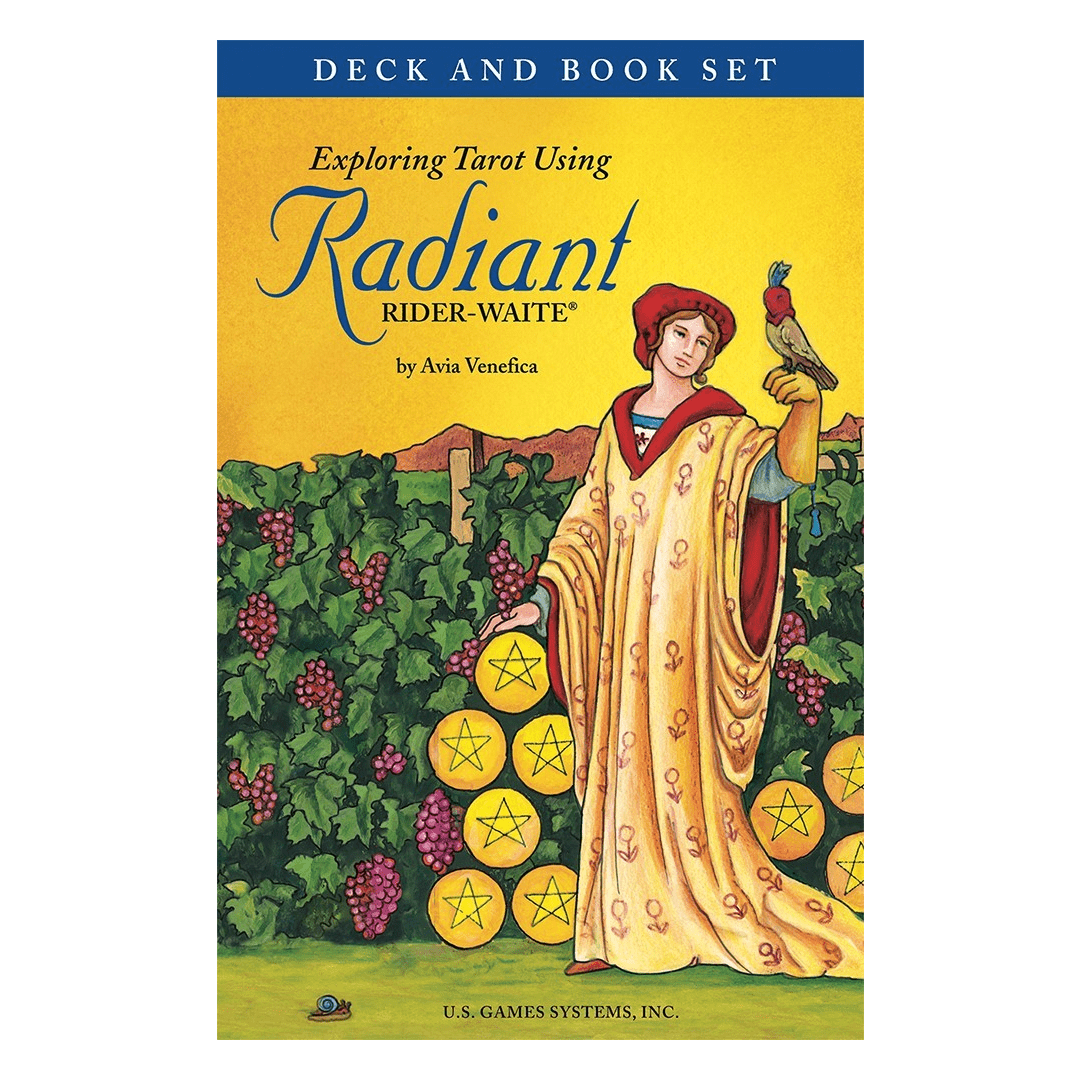 Exploring Tarot Using Radiant Rider-Waite Deck and Book Set