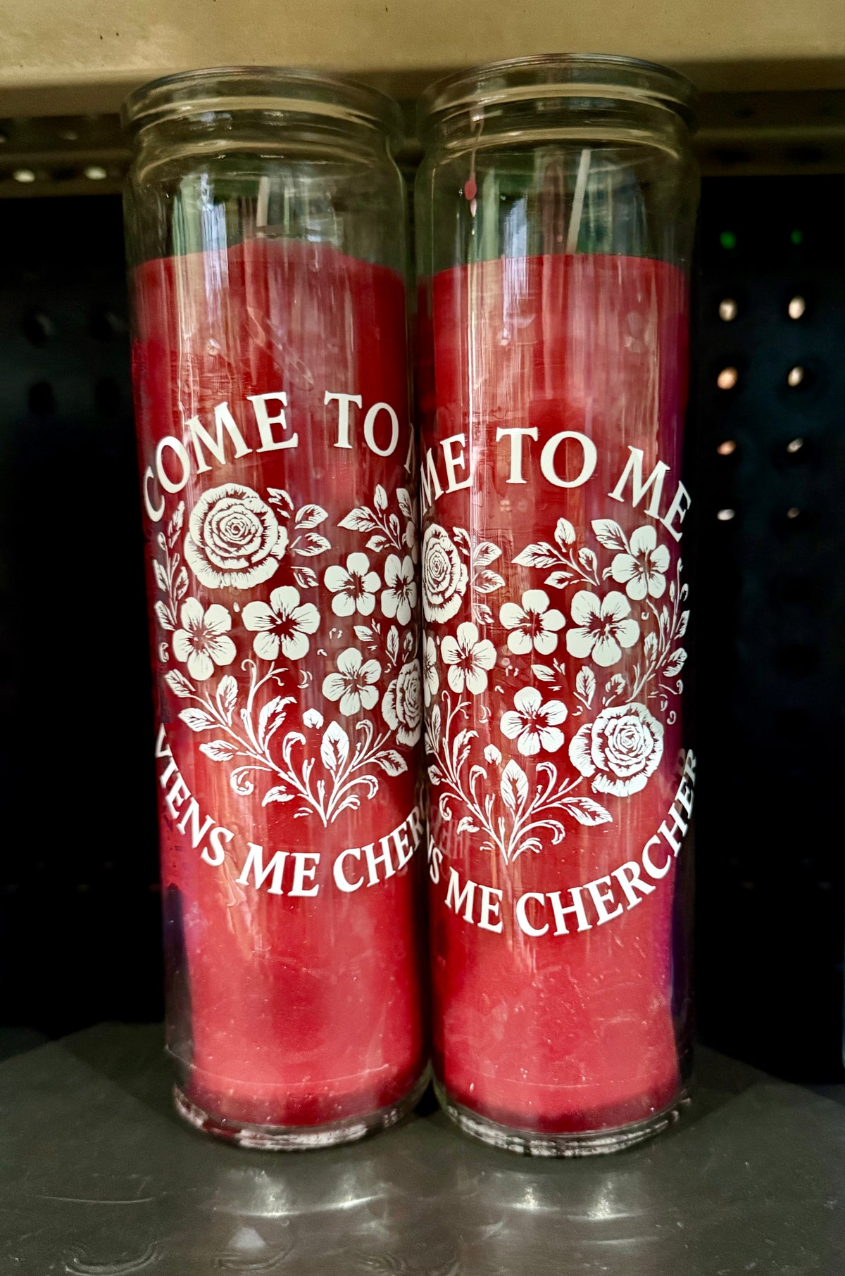 Printed Jar Candles for 7-Day Rituals