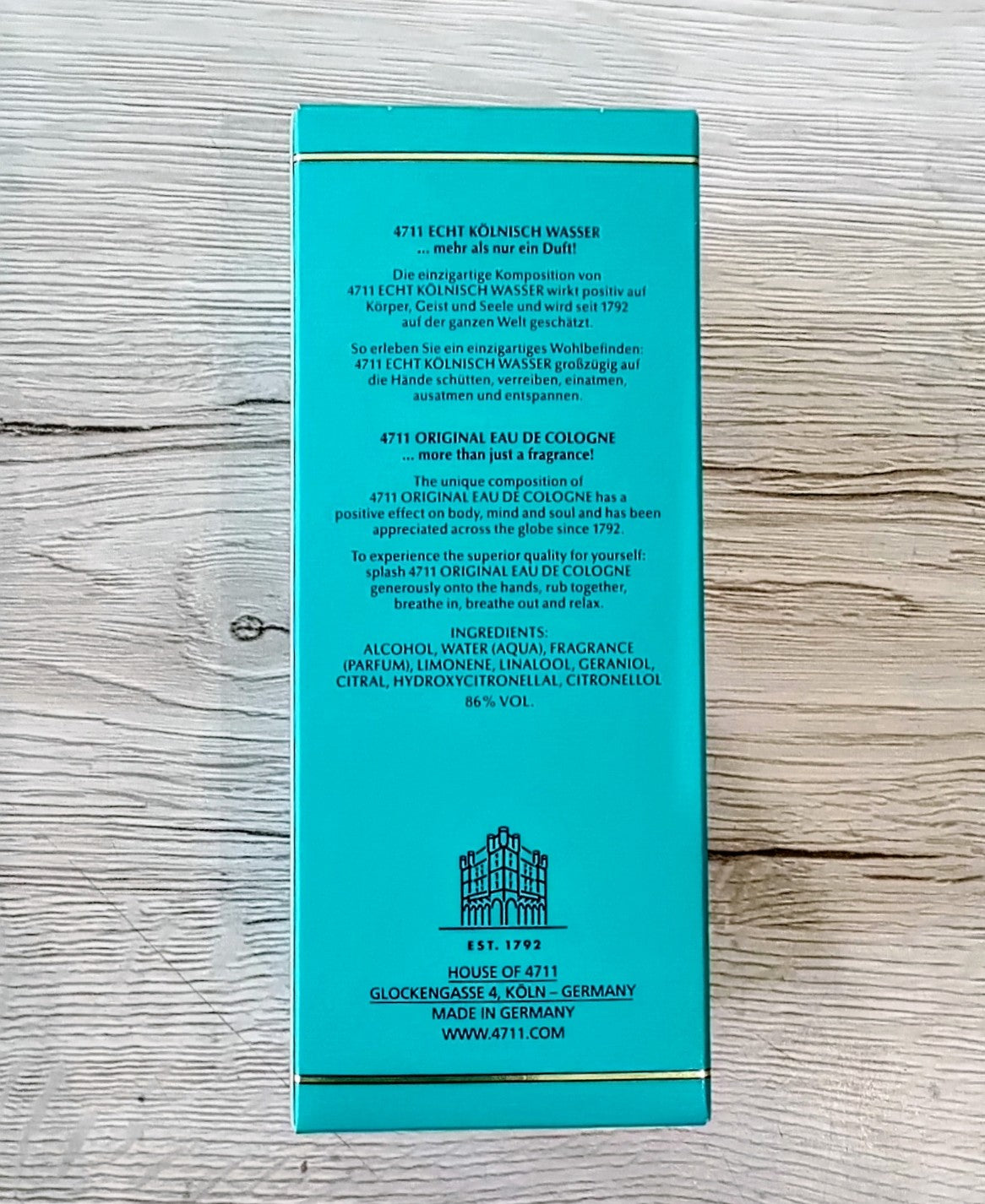 4711 Cologne (90 mL / 3 fl. oz.)