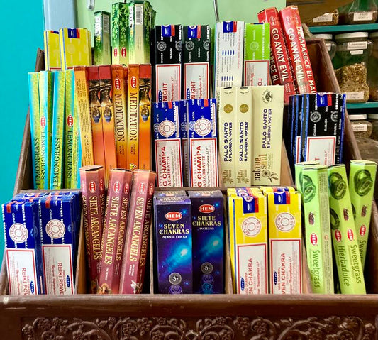 Incense Sticks (Satya, HEM, Green Tree & assorted brands)