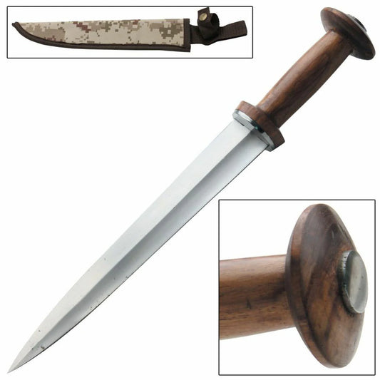 Hand-Forged Forest Wilderness Dagger