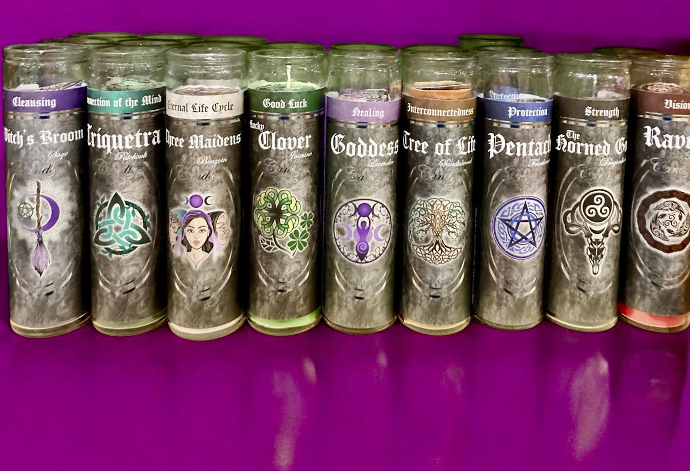 90-hour Scented Jar Ritual Candles
