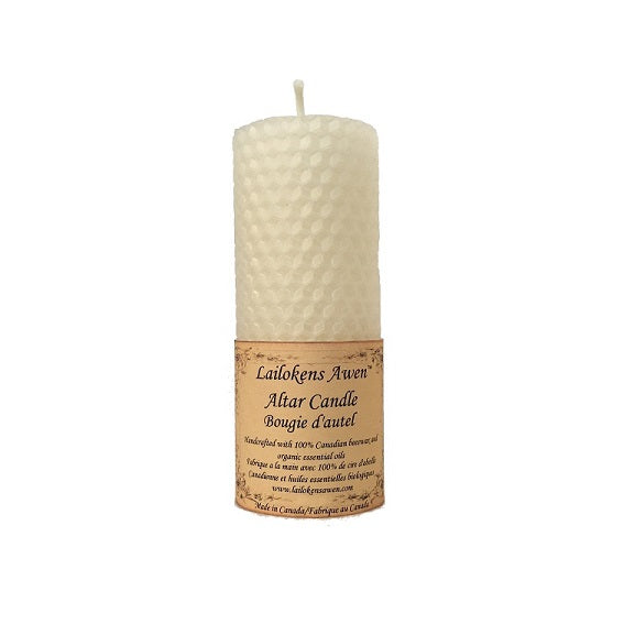 Rolled Beeswax Candles