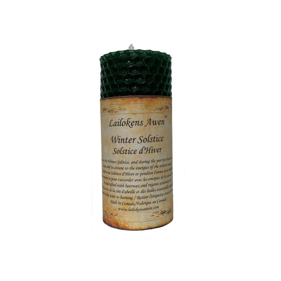 Rolled Beeswax Candles