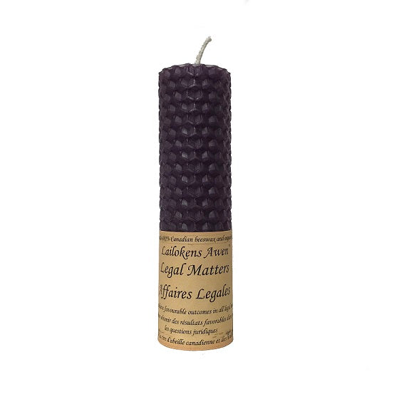 Rolled Beeswax Candles
