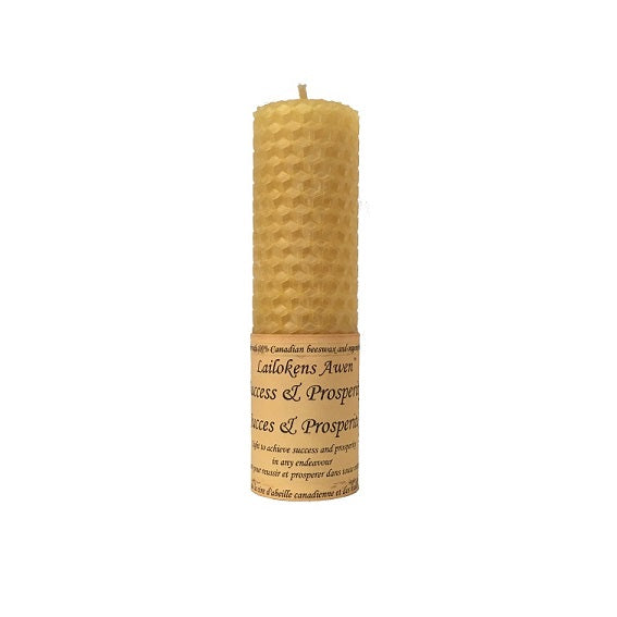 Rolled Beeswax Candles