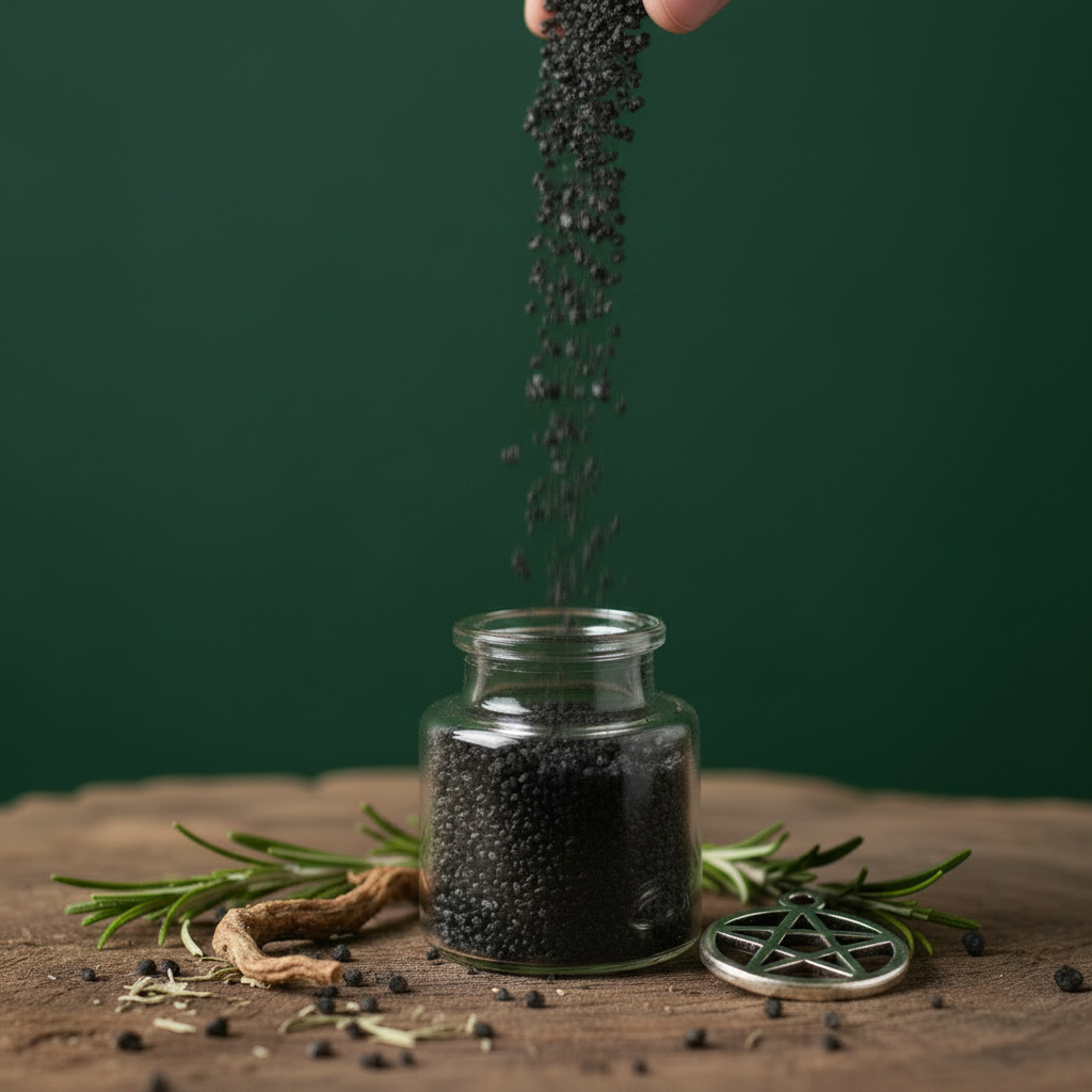 Black Salt Jar Cropped