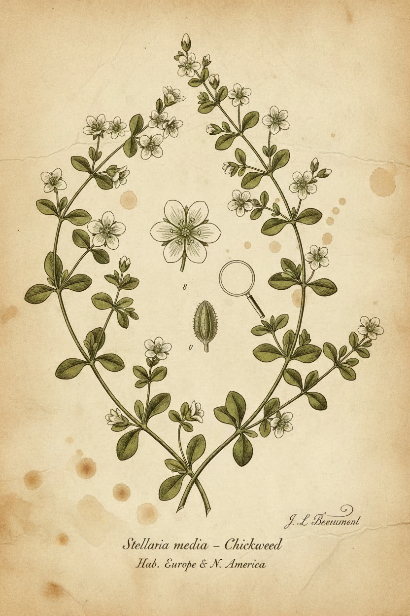 Chickweed Botanical - J. L. Beaumont