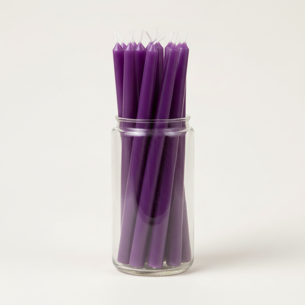 Candles - Taper /Bougies rituelles effilées